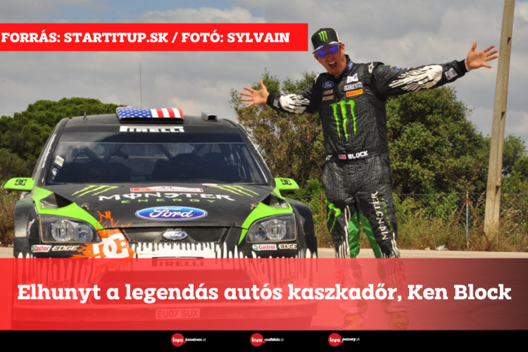 Elhunyt a legendás autós kaszkadőr, Ken Block