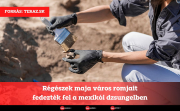 Régészek maja város romjait fedezték fel a mexikói dzsungelben