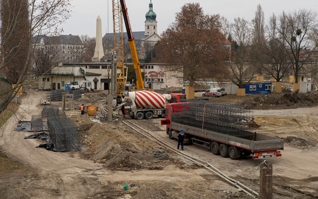 Győr: Így épül Magyarország legnagyobb vízi élményparkja