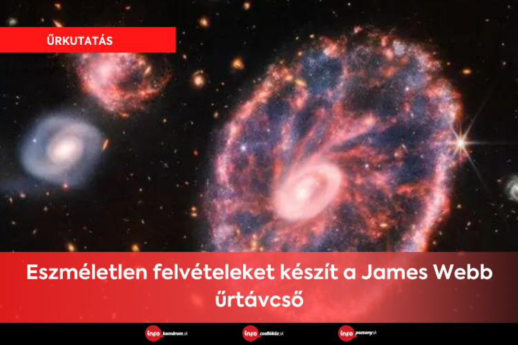 Eszméletlen felvételeket készít a James Webb űrtávcső