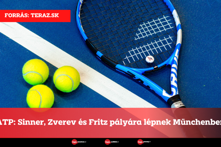 ATP: Sinner, Zverev és Fritz pályára lépnek Münchenben