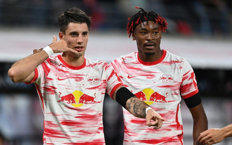 Szoboszlai Dominik két bombagóllal mutatkozott be a Red Bull Arénában