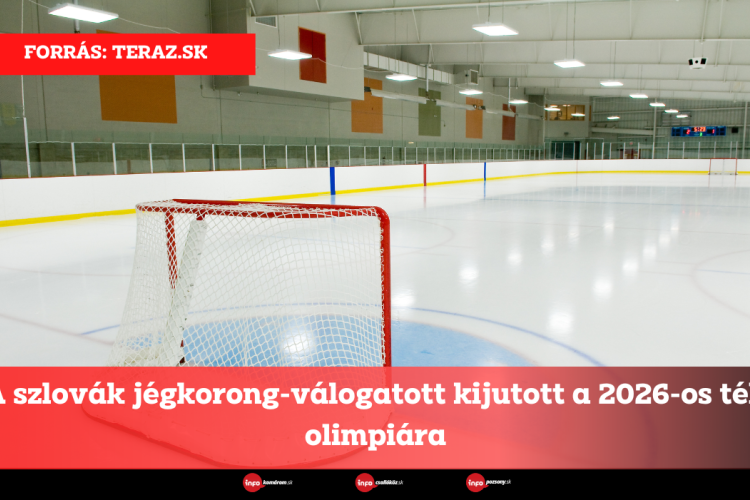 A szlovák jégkorong-válogatott kijutott a 2026-os téli olimpiára