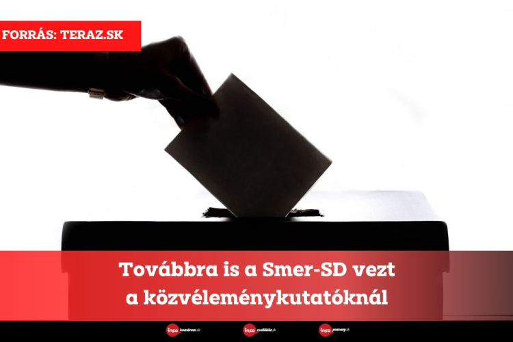 Továbbra is a Smer-SD vezt a közvéleménykutatóknál