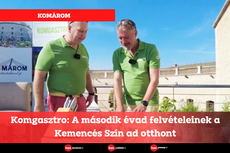 Komgasztro: A második évad felvételeinek a Kemencés Szín ad otthont