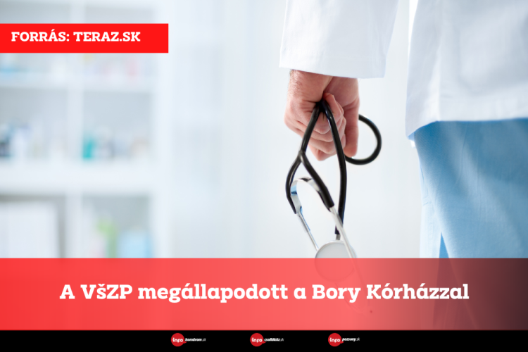 A VšZP megállapodott a Bory Kórházzal