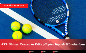 ATP: Sinner, Zverev és Fritz pályára lépnek Münchenben