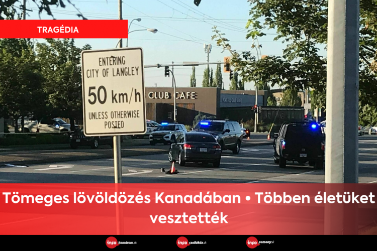 Tömeges lövöldözés Kanadában • Többen életüket vesztették