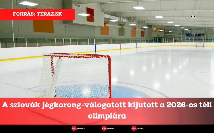 A szlovák jégkorong-válogatott kijutott a 2026-os téli olimpiára