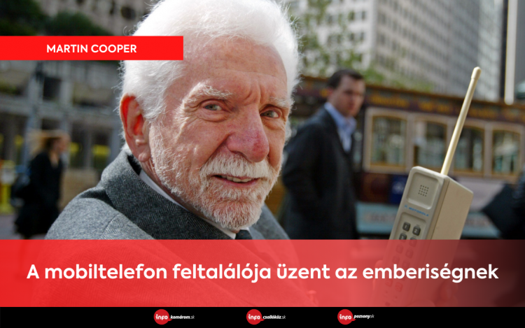 A mobiltelefon feltalálója üzent az emberiségnek