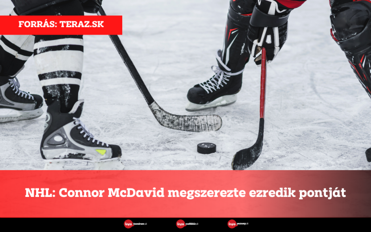 NHL: Connor McDavid megszerezte ezredik pontját