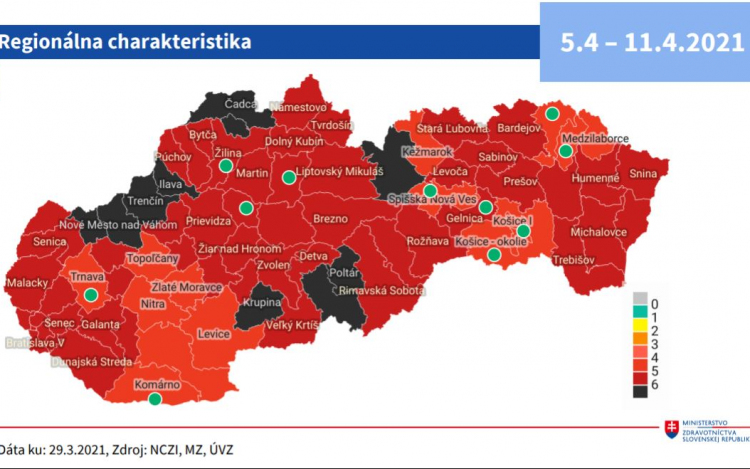 Már csak tíz járás található a fekete zónában