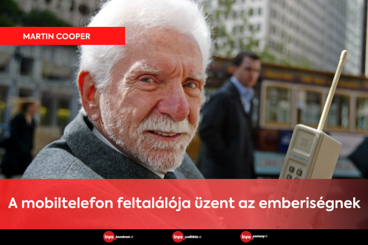 A mobiltelefon feltalálója üzent az emberiségnek