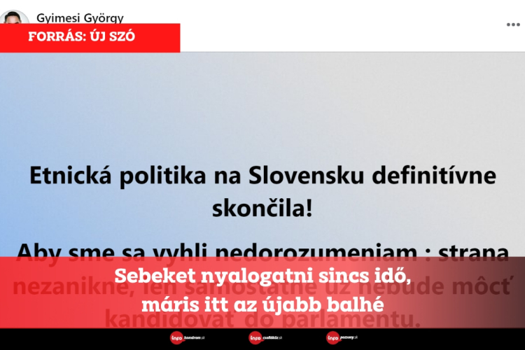 Sebeket nyalogatni sincs idő, máris itt az újabb balhé