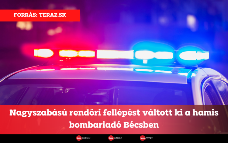 Nagyszabású rendőri fellépést váltott ki a hamis bombariadó Bécsben