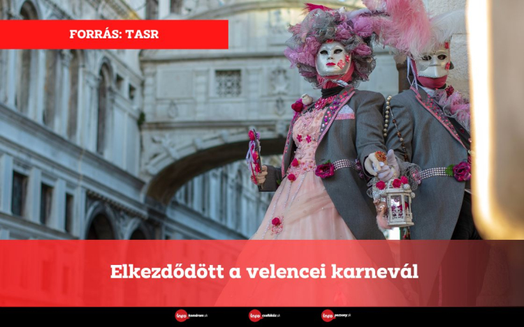 Elkezdődött a velencei karnevál