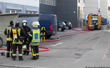 Robbanás történt a LIDL németországi központjában