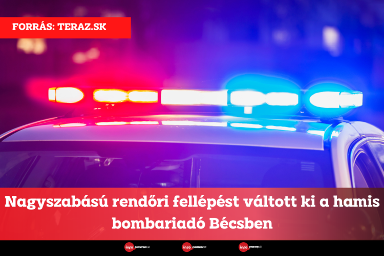 Nagyszabású rendőri fellépést váltott ki a hamis bombariadó Bécsben