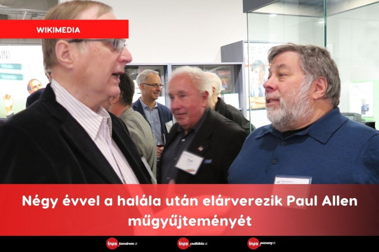 Négy évvel a halála után elárverezik Paul Allen műgyűjteményét