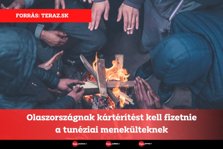 Olaszországnak kártérítést kell fizetnie a tunéziai menekülteknek